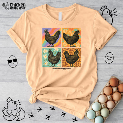 Retro Chicken Unisex Tee