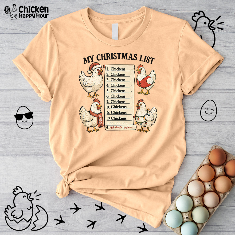 Christmas List Unisex Tee