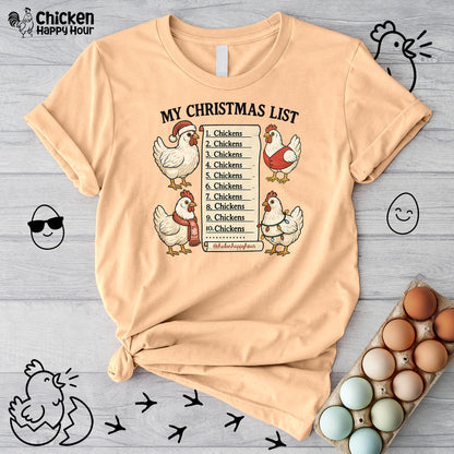 Christmas List Unisex Tee