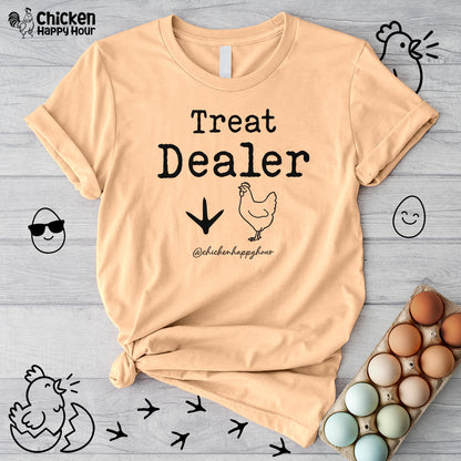 Treat Dealer with Chicken Unisex Tee