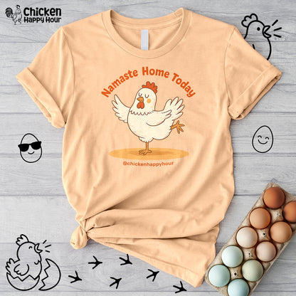 Namaste Cluck Unisex Tee