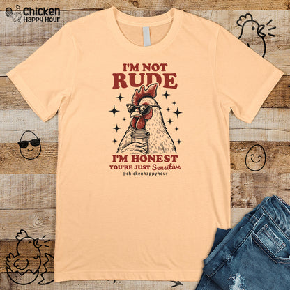 I'm Not Rude Unisex Tee