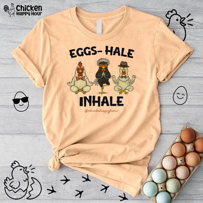Egg-Hale the Stress Unisex Tee