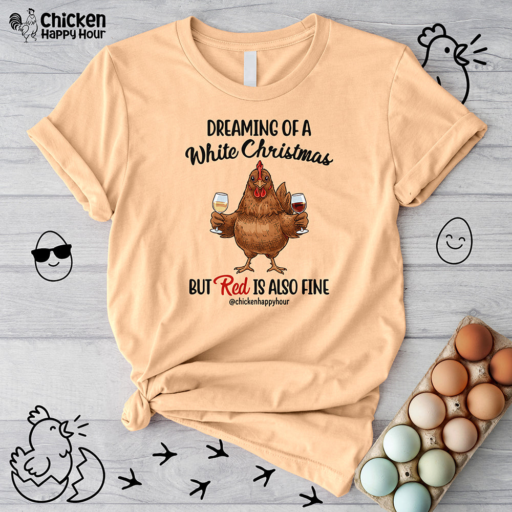 Dreaming of a White Christmas Unisex Tee