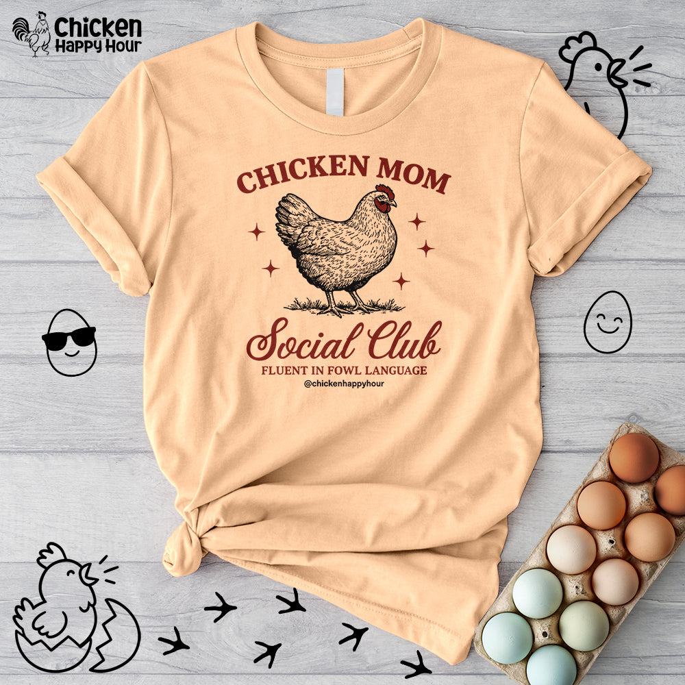 Chicken Mom Social Club Unisex Tee
