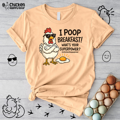 I Poop Breakfast Unisex Tee