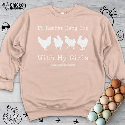 I'd Rather Hang Out Sweatshirt