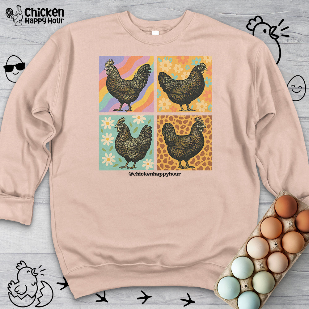 Retro Chicken Sweatshirt