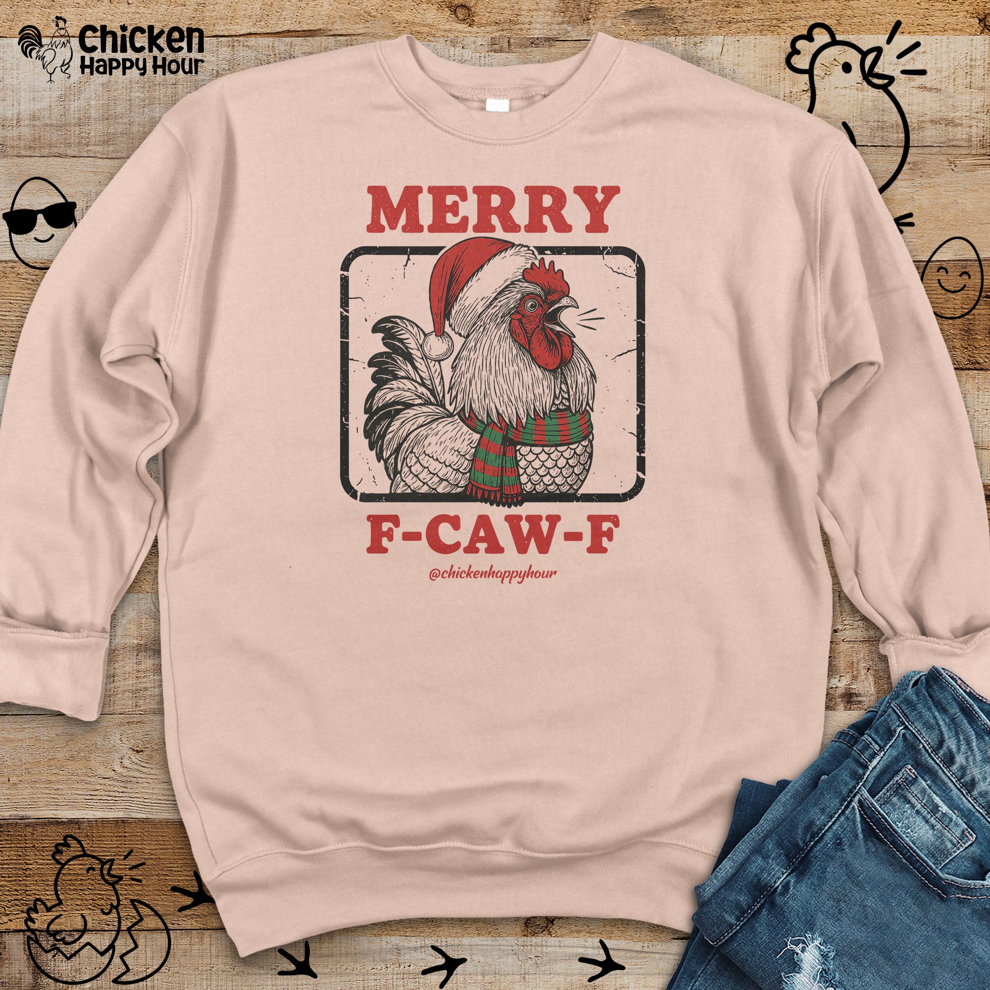 Merry F-Caw-F Sweatshirt