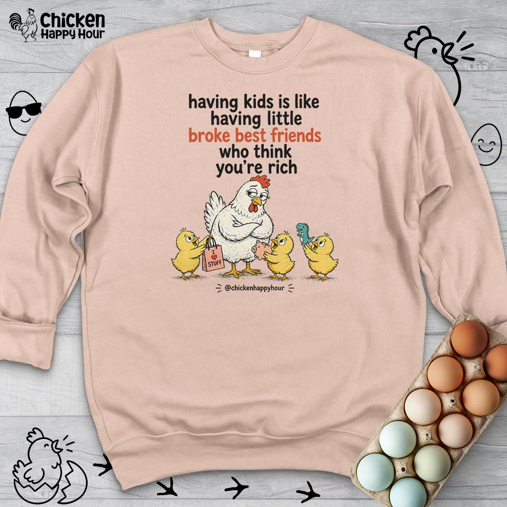 Having Kids Sweatshirt