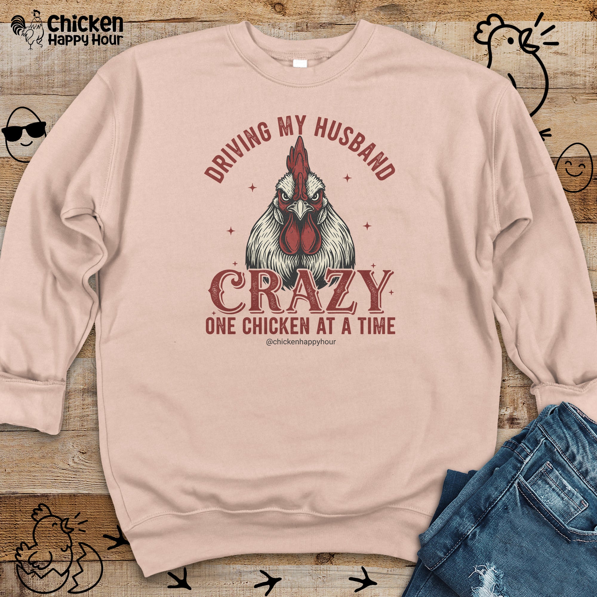 Driving My Husband Crewneck