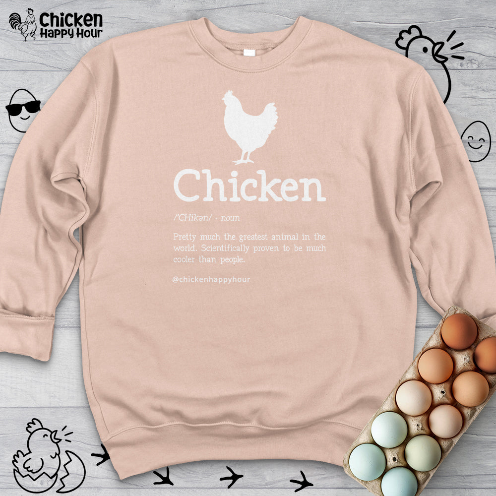 Chicken Definition Sweatshirt
