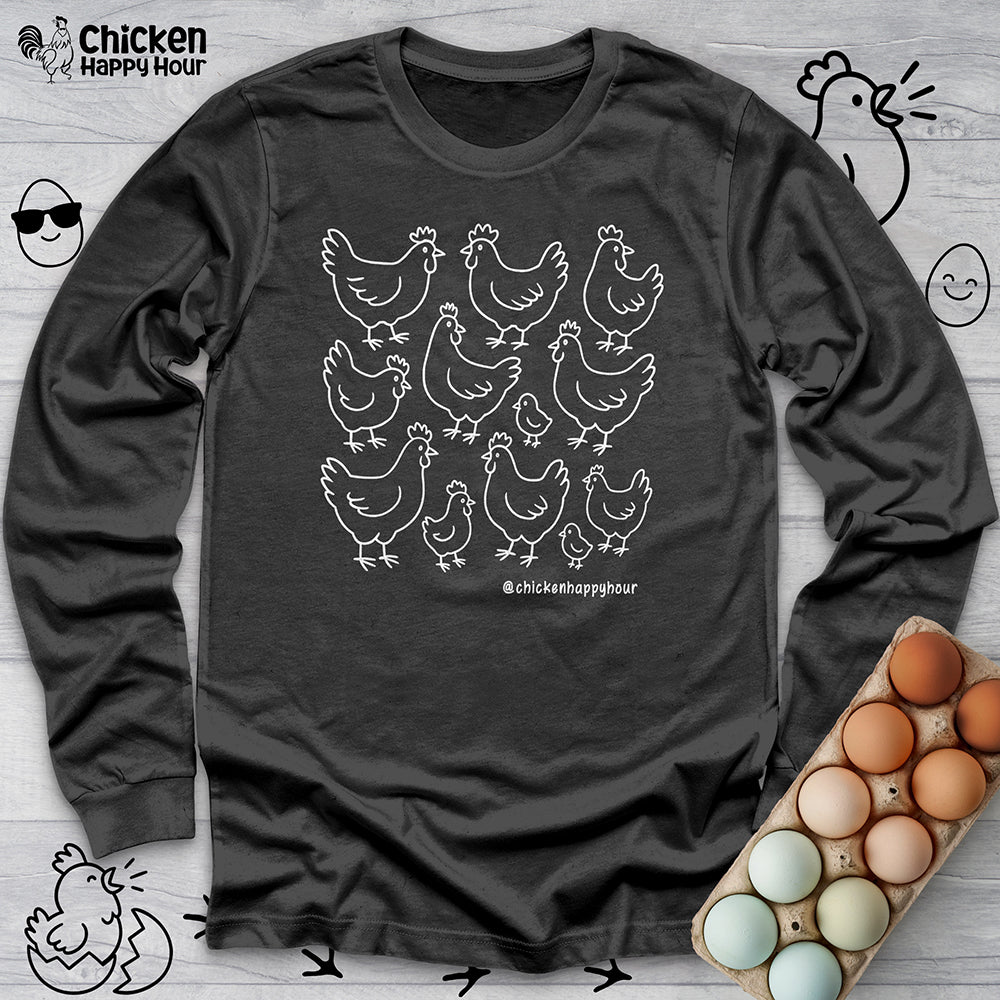 Chickens Long Sleeve