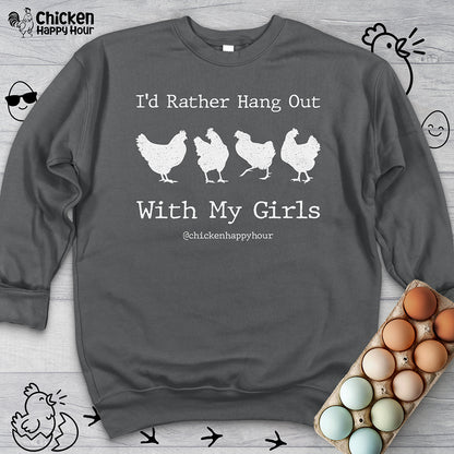 I'd Rather Hang Out Sweatshirt