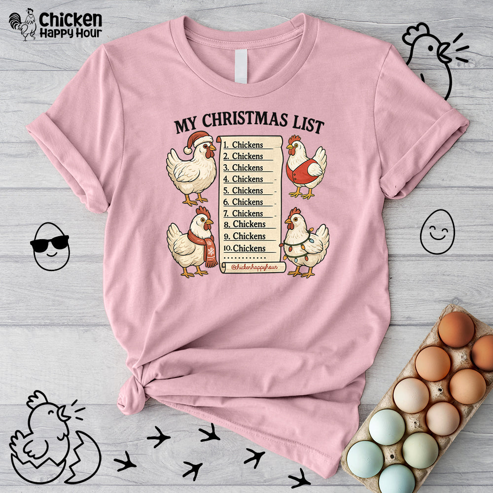Christmas List Unisex Tee