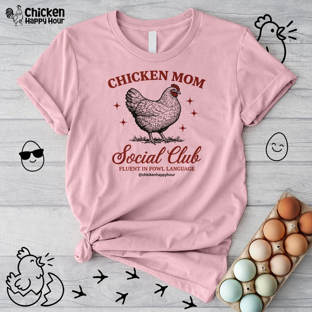 Chicken Mom Social Club Unisex Tee