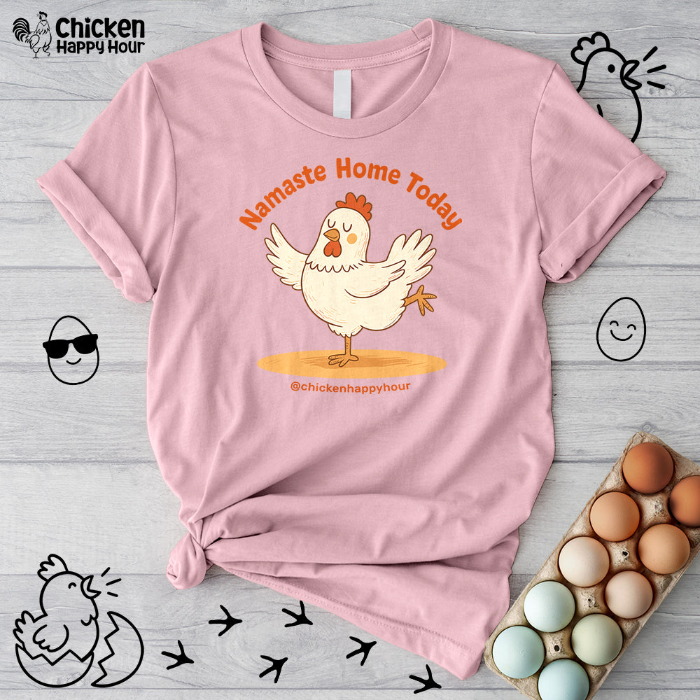 Namaste Cluck Unisex Tee