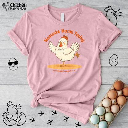 Namaste Cluck Unisex Tee