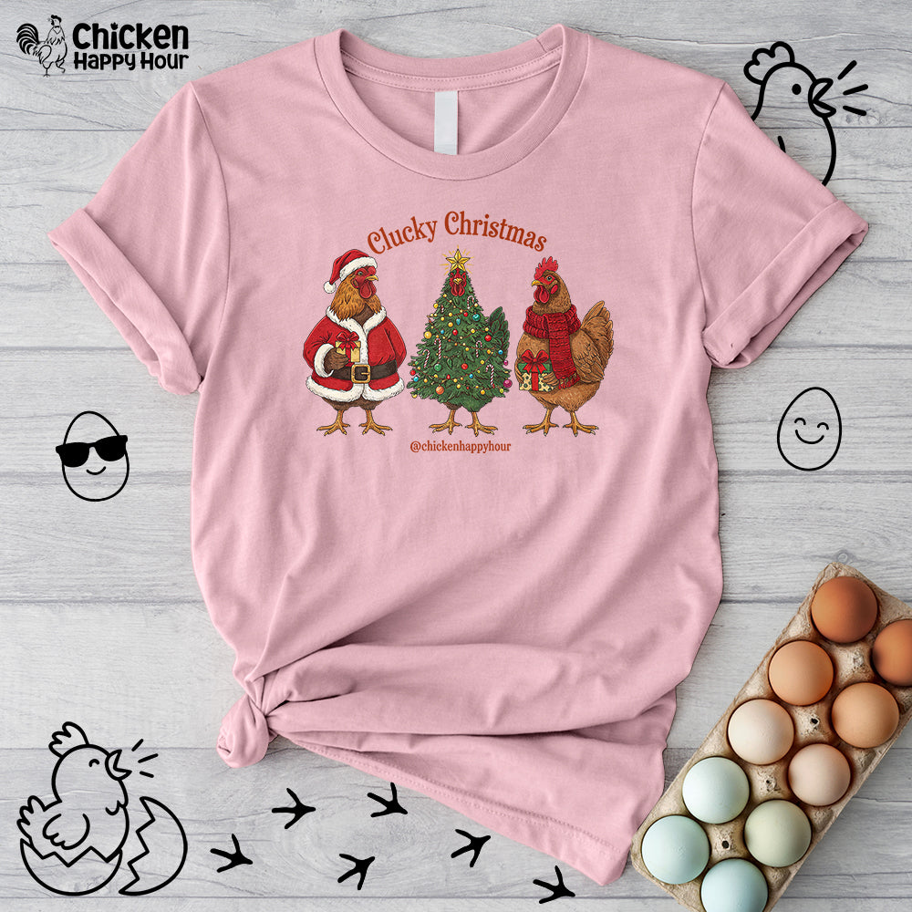 Clucky Christmas Unisex Tee
