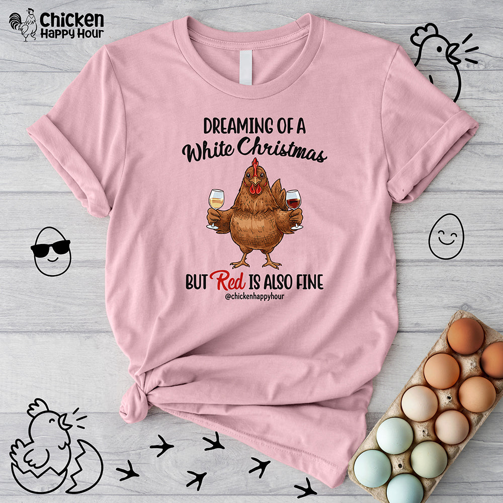 Dreaming of a White Christmas Unisex Tee