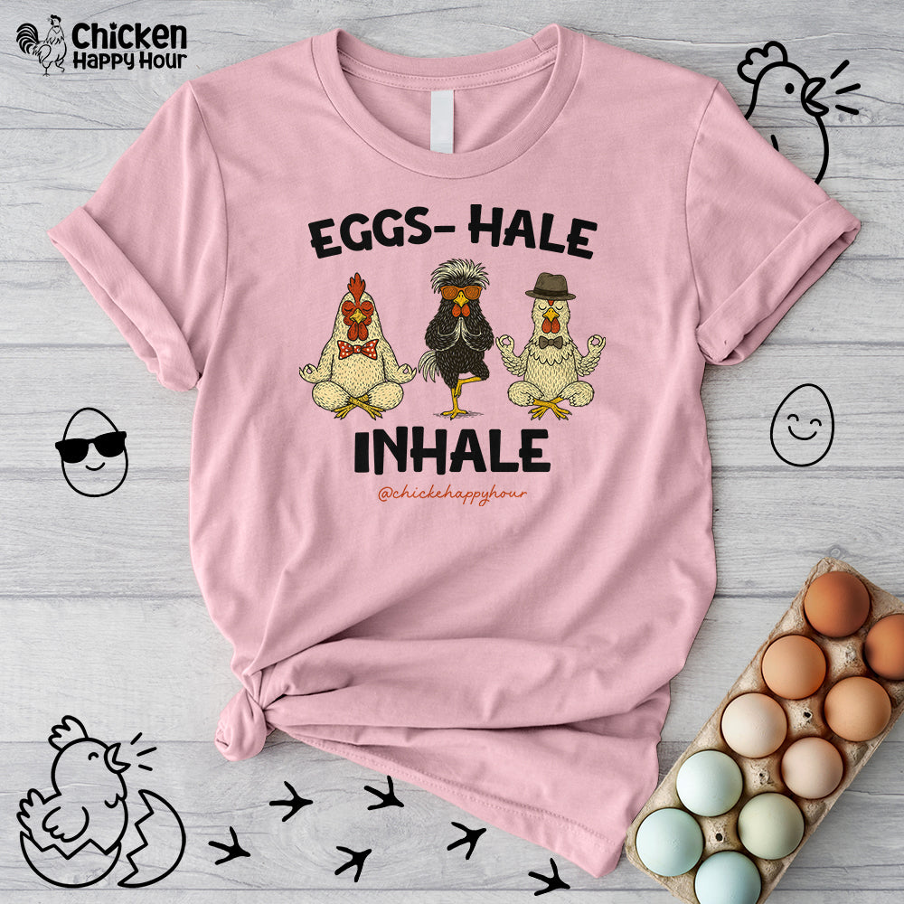 Egg-Hale the Stress Unisex Tee