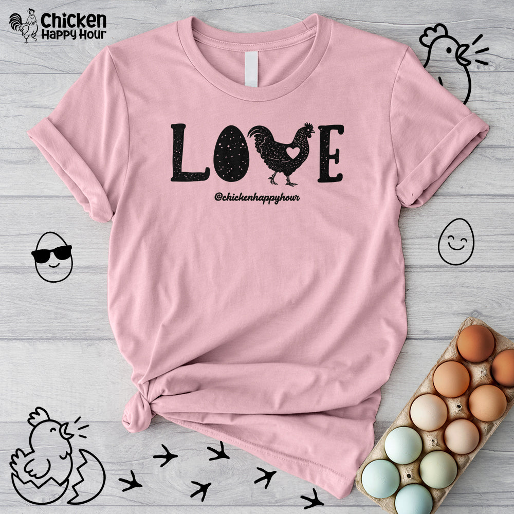 Love Chicken Unisex Tee