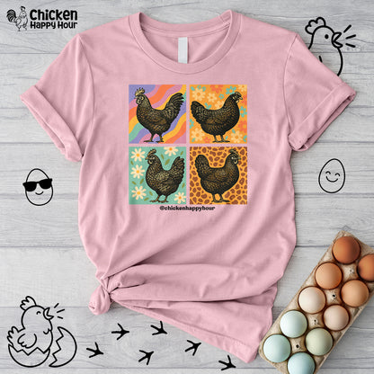 Retro Chicken Unisex Tee