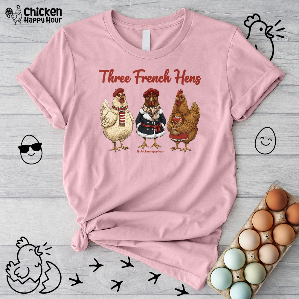 Three French Hens Unisex Tee