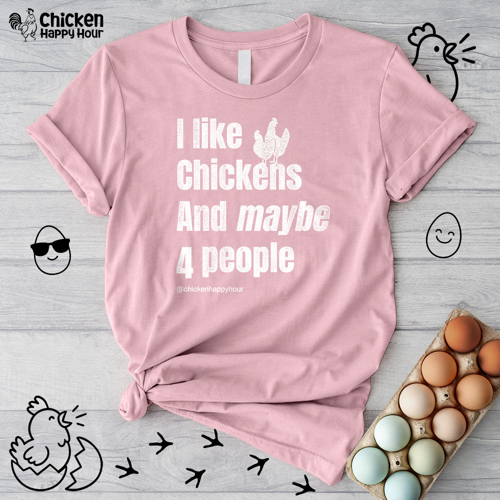 I Like Chickens Unisex Tee