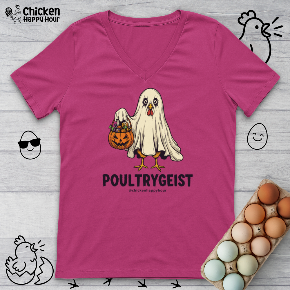 Poultrygeist V-Neck Tee