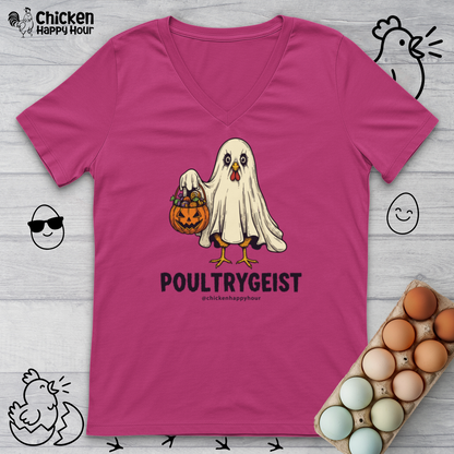 Poultrygeist V-Neck Tee
