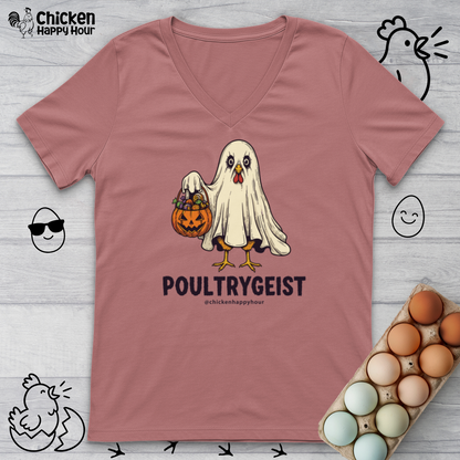 Poultrygeist V-Neck Tee