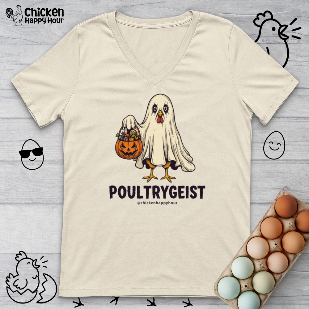 Poultrygeist V-Neck Tee