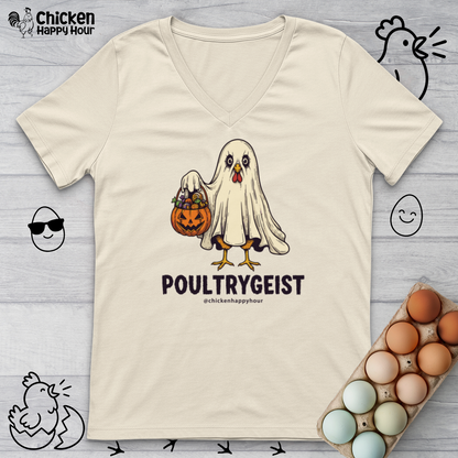 Poultrygeist V-Neck Tee