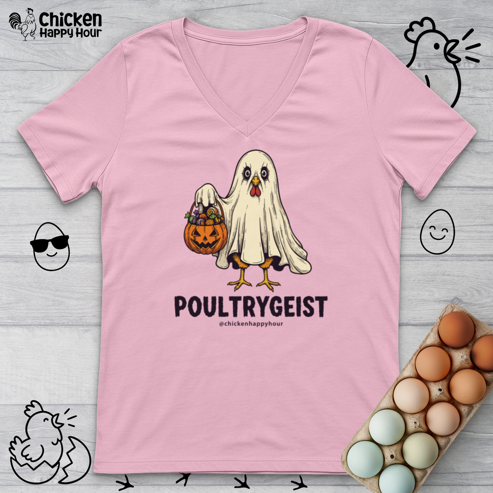 Poultrygeist V-Neck Tee