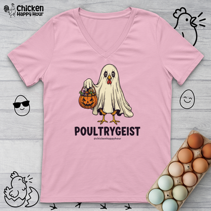 Poultrygeist V-Neck Tee