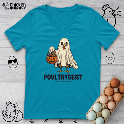 Poultrygeist V-Neck Tee