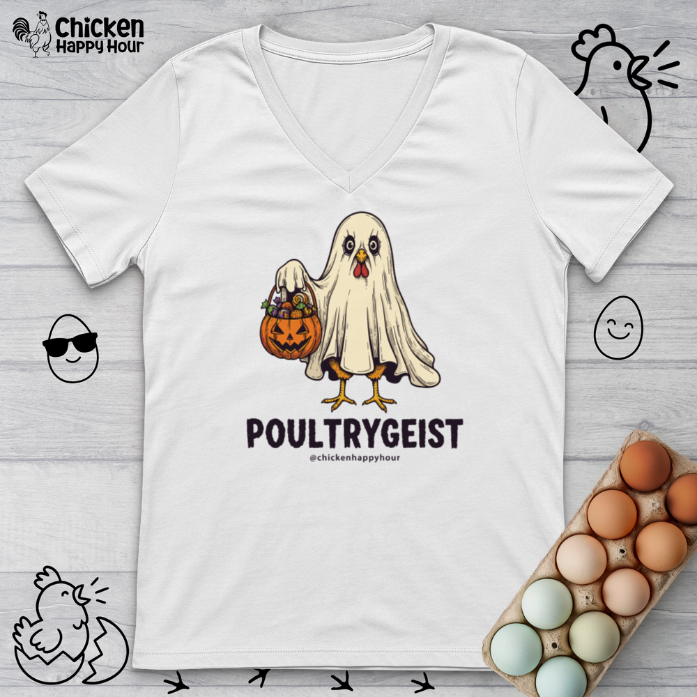 Poultrygeist V-Neck Tee