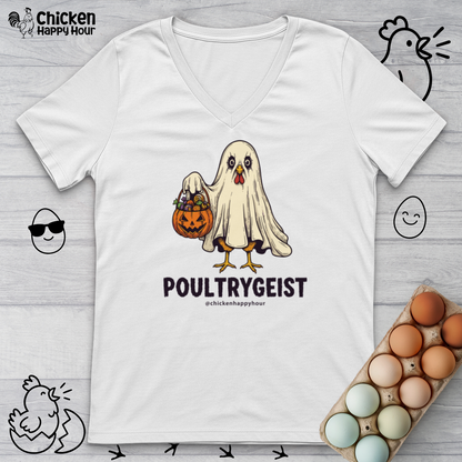 Poultrygeist V-Neck Tee