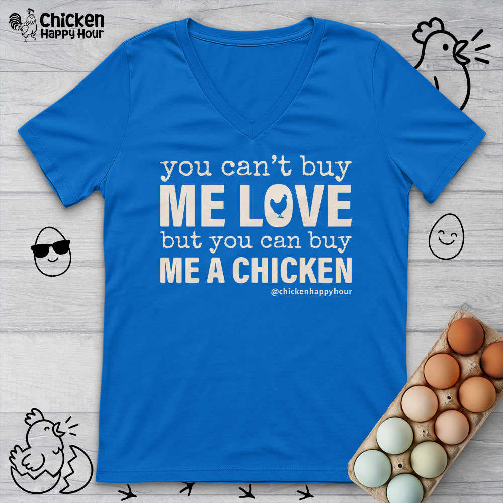 You Can’t Buy Me Love V-Neck Tee