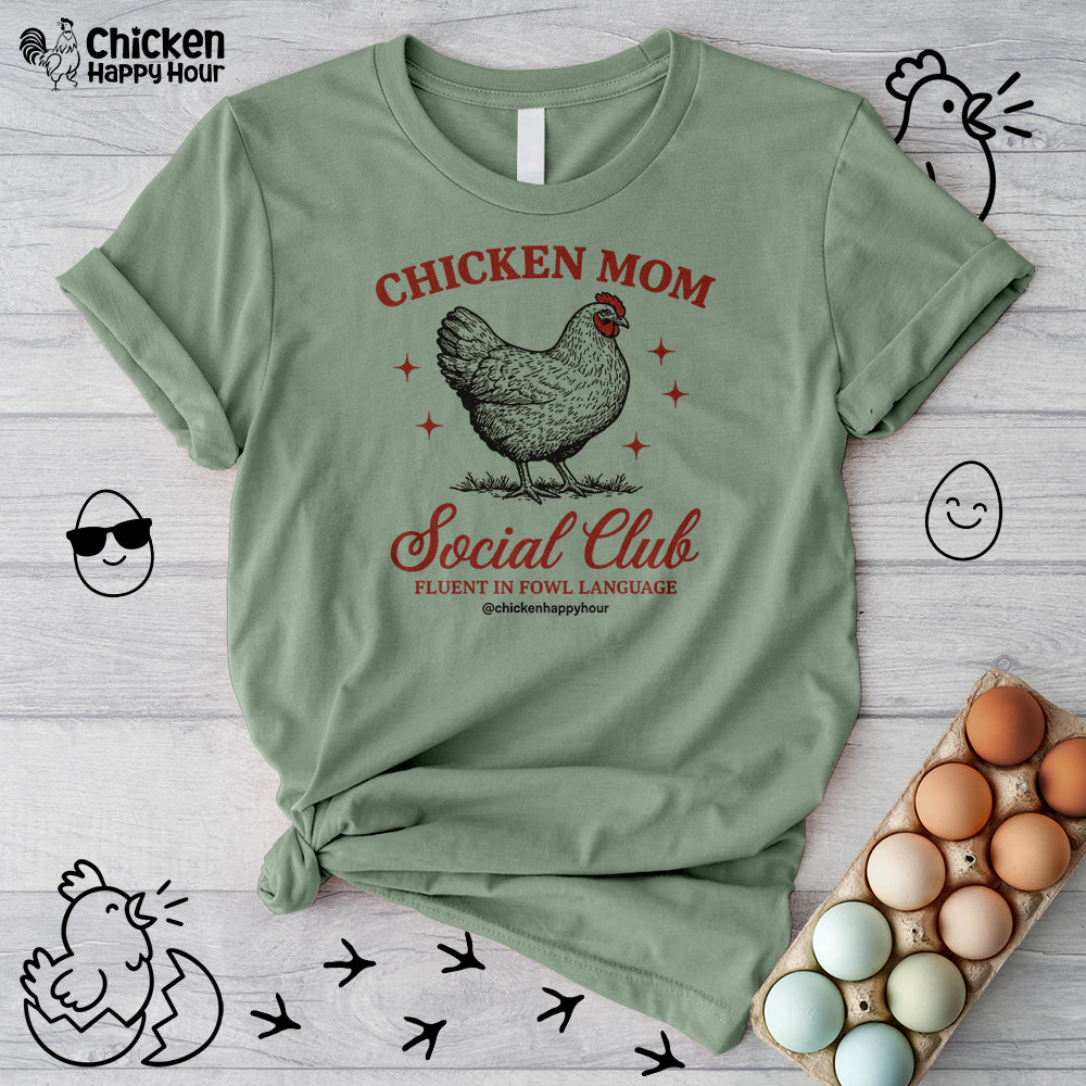 Chicken Mom Social Club Unisex Tee