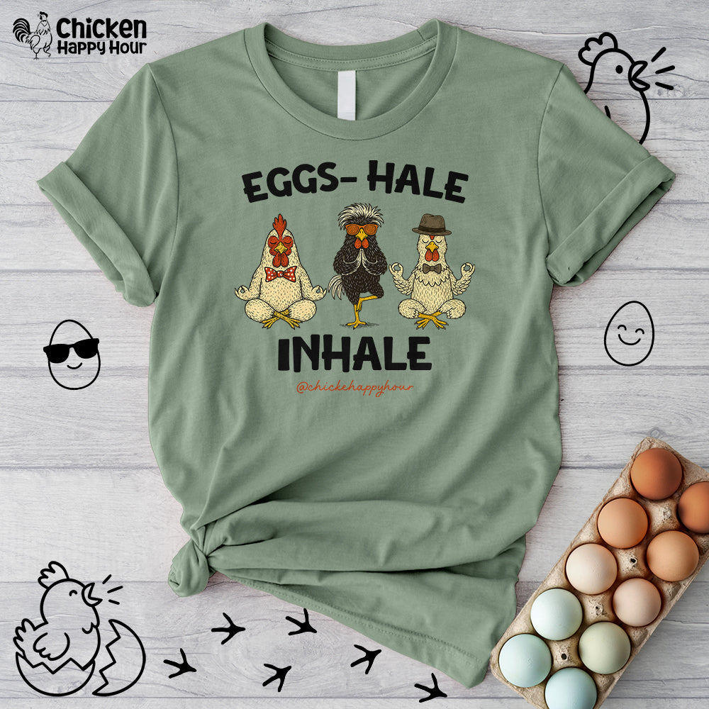 Egg-Hale the Stress Unisex Tee