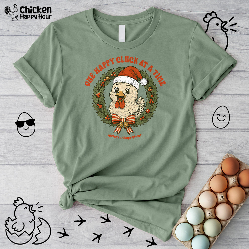 One Happy Cluck at a Time Unisex Tee