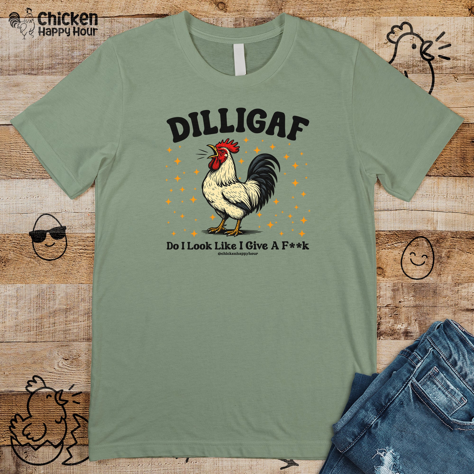 Dilligaf Do I Look Like I Give a Fk Unisex Tee