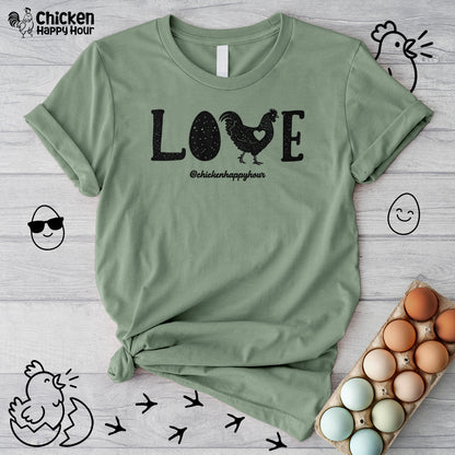 Love Chicken Unisex Tee