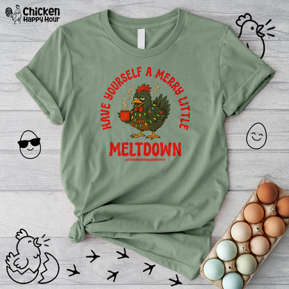 Have Yourself a Merry Little Meltdown Unisex Tee