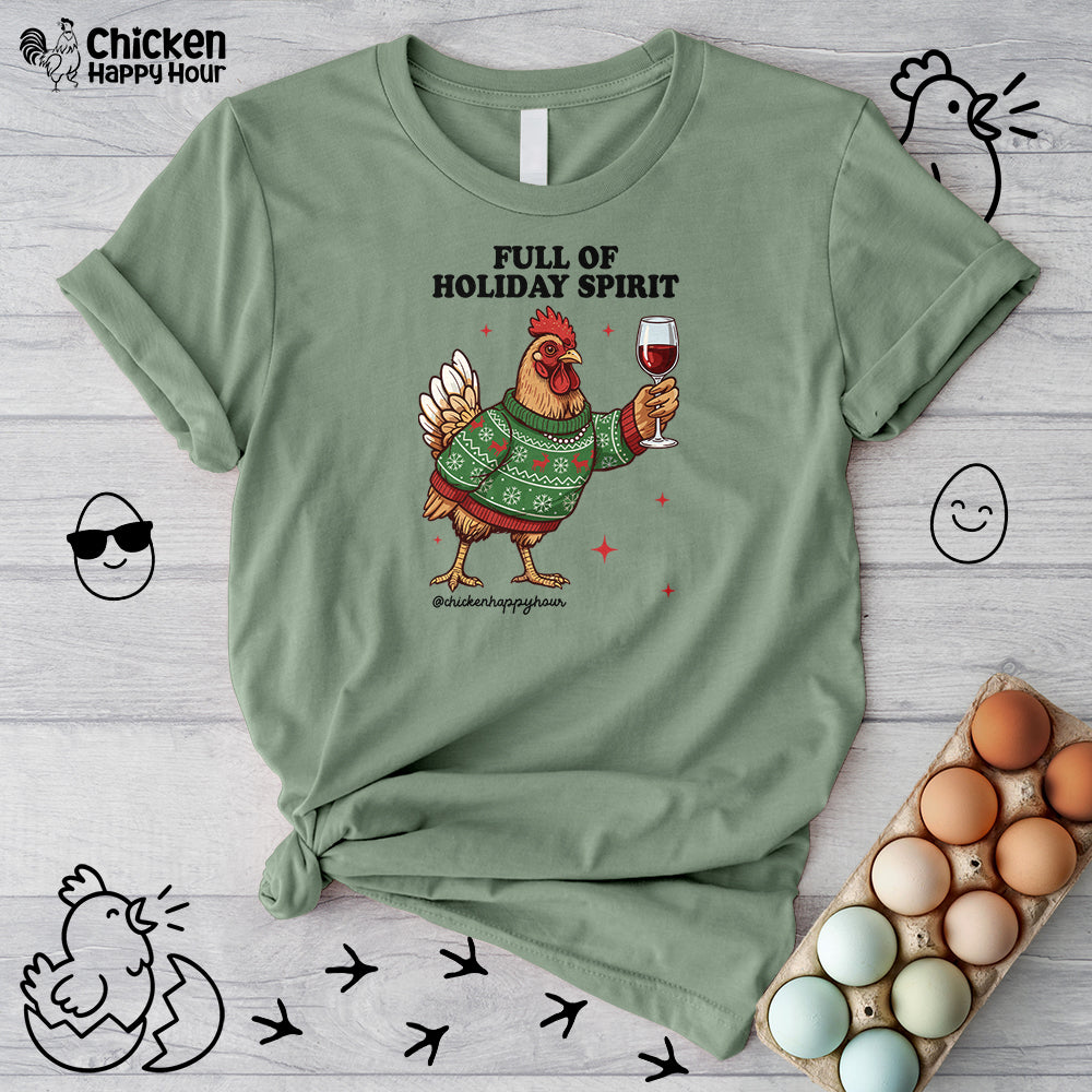 Full of Holiday Spirit Unisex Tee