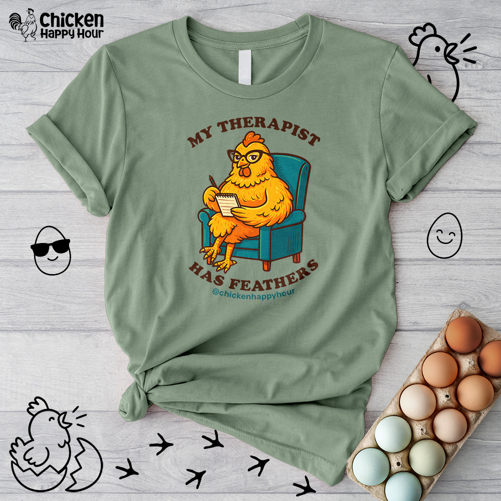 Therapist Chicken Unisex Tee