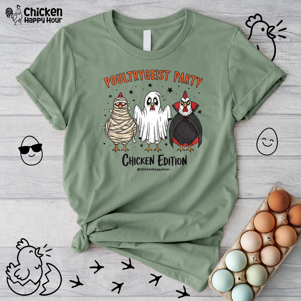 Poultrygeist Party Unisex Tee