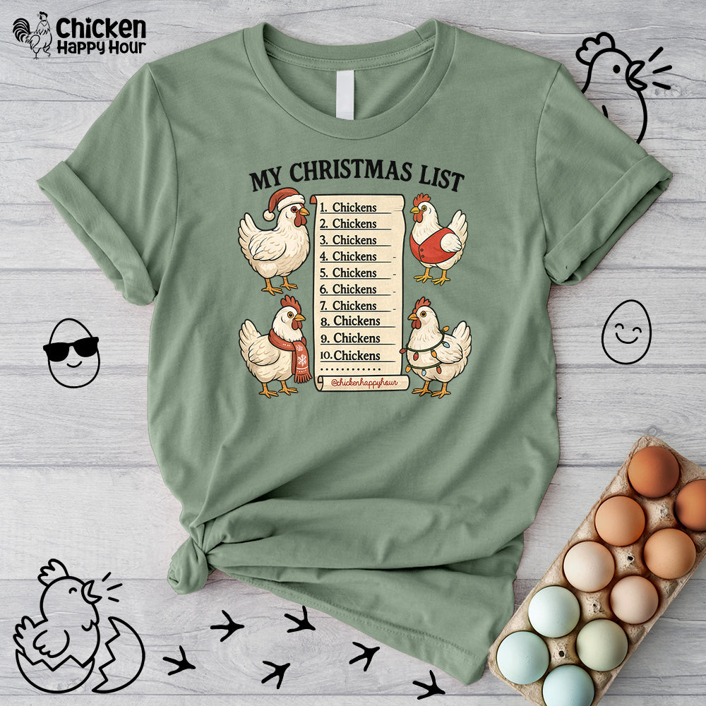 Christmas List Unisex Tee